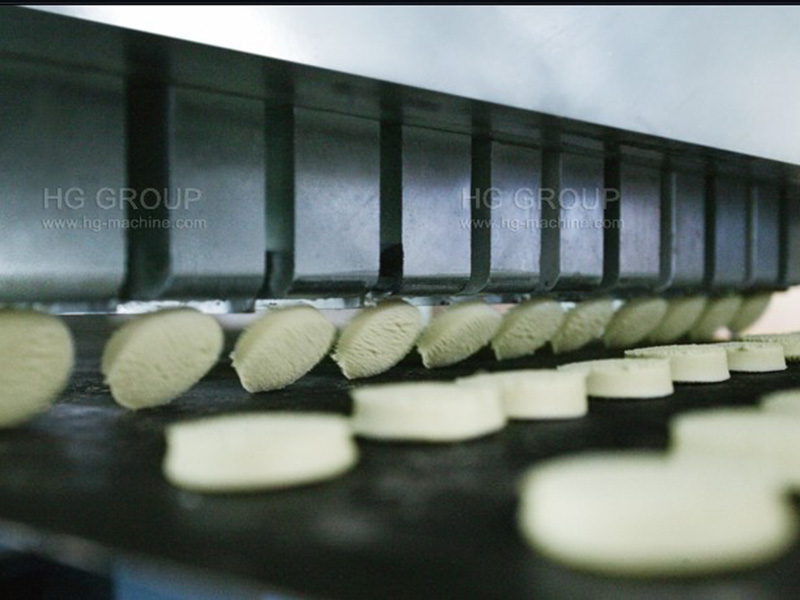 خط إنتاج الكوكيز المحشو