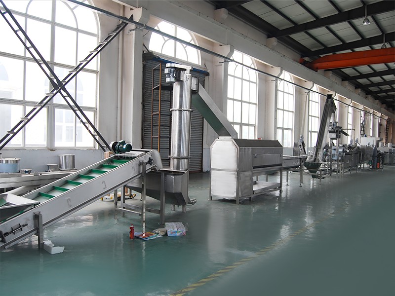 خط إنتاج البطاطس المقلية المجمدة