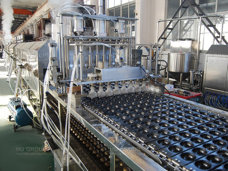 خط إنتاج الكيك المطهو بالبخار