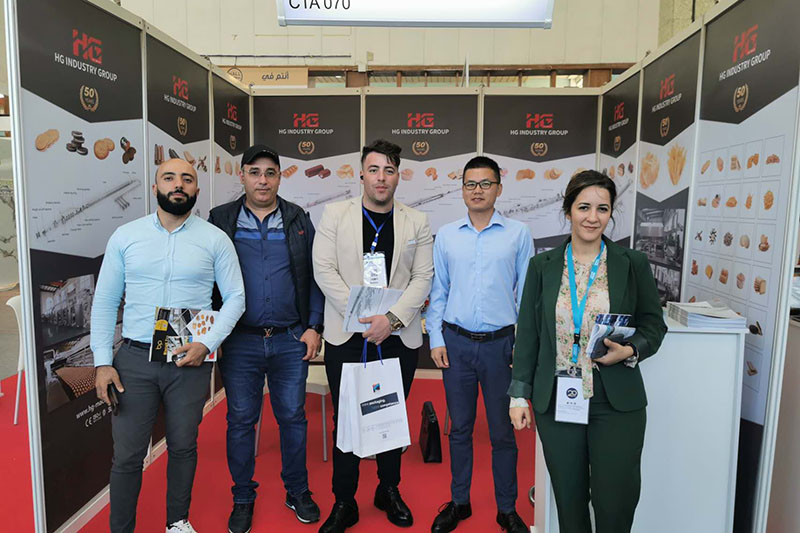 شاركت شركة شنغهاي إتش جي لآلات الأغذية في معرض الأغذية في الجزائر (DJAZAGRO)
