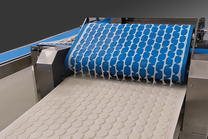 خط إنتاج بسكويت الأرز الثلجي