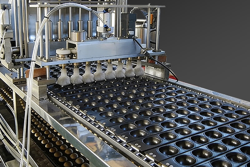 خط إنتاج الكيك المطهو بالبخار