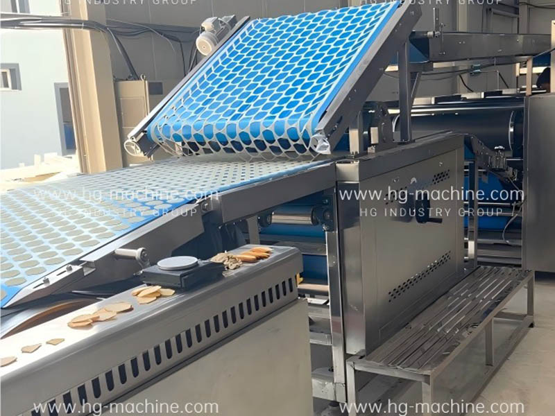 خط إنتاج رقائق البطاطس المخبوزة الأوتوماتيكي